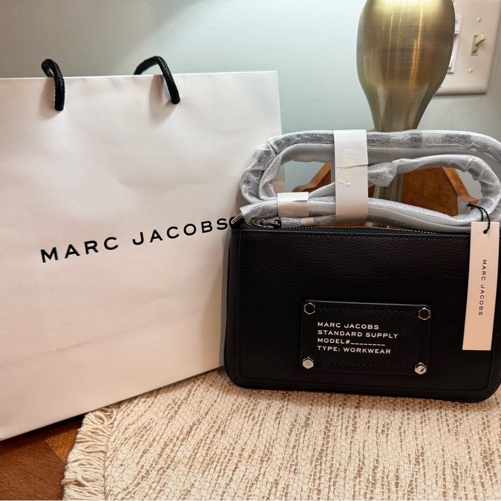NWT Marc Jacobs Black (White SOLD) Crossbody Bag.